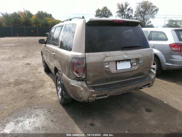 2006 HONDA PILOT EX-L WITH NAVI VIN: 2HKYF18776H545228