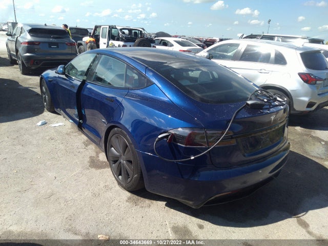 Tesla MODEL S 2022 5YJSA1E57NF467571 Image 3
