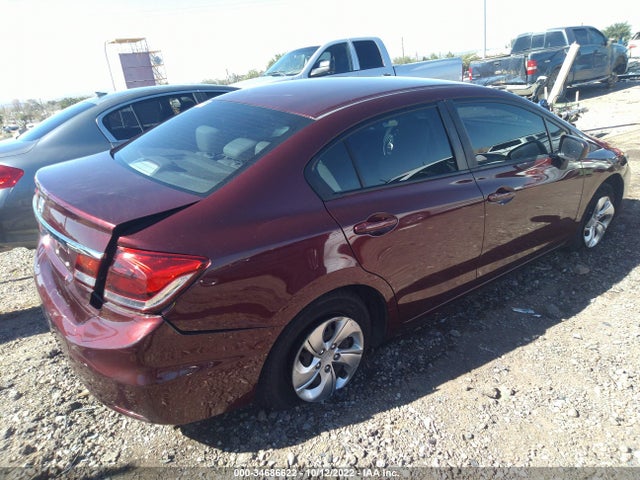 Honda Civic Sedan Lx 2014 19XFB2F52EE056071 Image 4