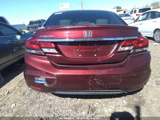 Honda Civic Sedan Lx 2014 19XFB2F52EE056071 Image 6