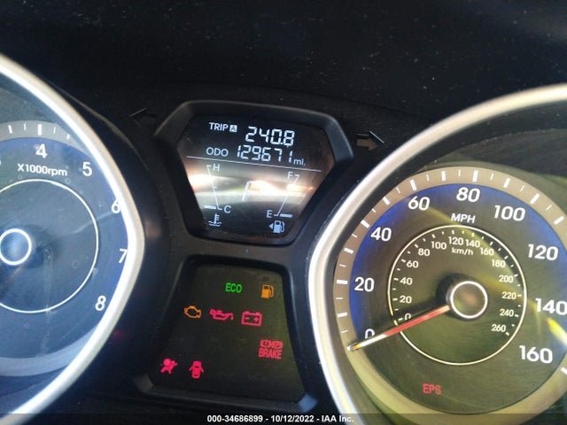 2012 HYUNDAI ELANTRA LIMITED VIN: KMHDH4AEXCU461226