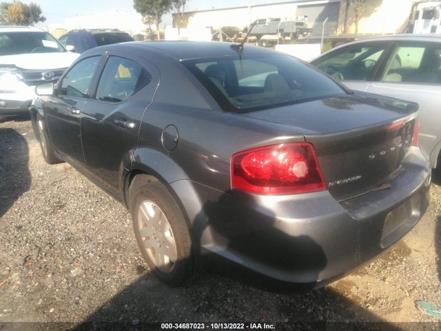 Dodge AVENGER SE 2012 1C3CDZAB3CN133059 Image 3
