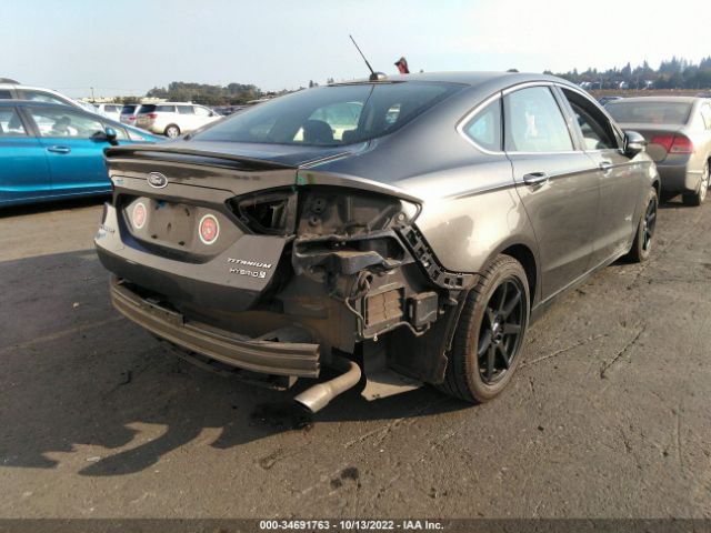 3FA6P0RU7GR196739 Ford Fusion Titanium Hybrid