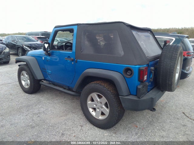 2015 JEEP WRANGLER SPORT VIN: 1C4AJWAG6FL506617