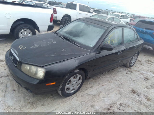 2002 HYUNDAI ELANTRA GLS VIN: KMHDN45DX2U463745