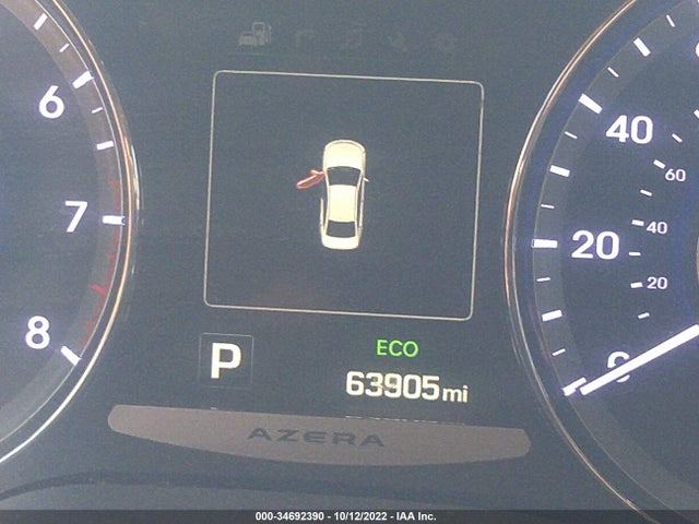 Hyundai AZERA 2016 KMHFG4JG7GA507387 Image 9