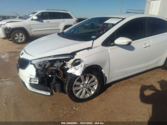 KNAFX4A69E5195684 KIA FORTE LX