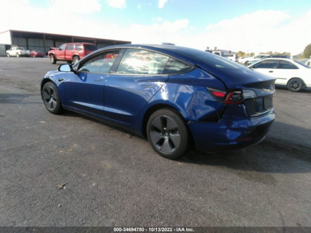 5YJ3E1EA4MF850839 Tesla Model 3 Standard Range Plus