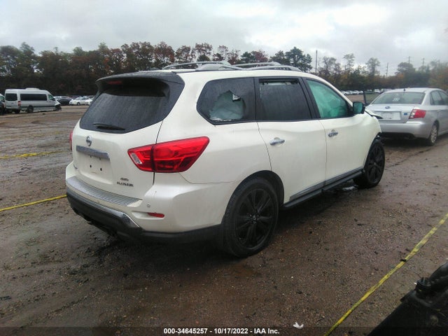 2017 NISSAN PATHFINDER PLATINUM VIN: 5N1DR2MM7HC661627