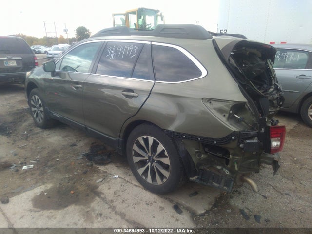 2015 SUBARU OUTBACK 3.6R LIMITED VIN: 4S4BSELC5F3212871