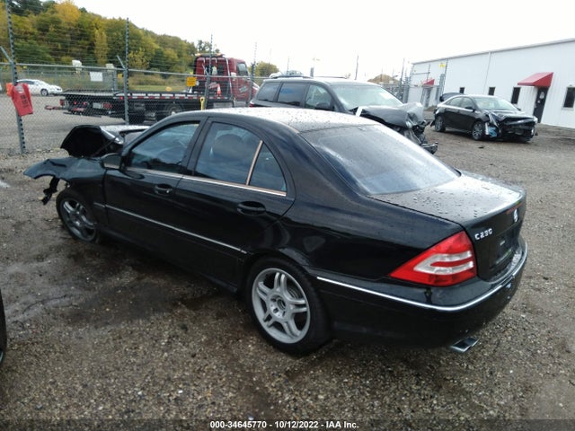 2006 MERCEDES-BENZ C-CLASS SPORT VIN: WDBRF52H96F754315