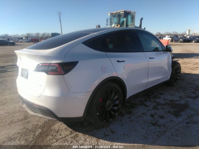 Tesla Model Y Performance 2022 7SAYGDEF6NF441789 Image 4