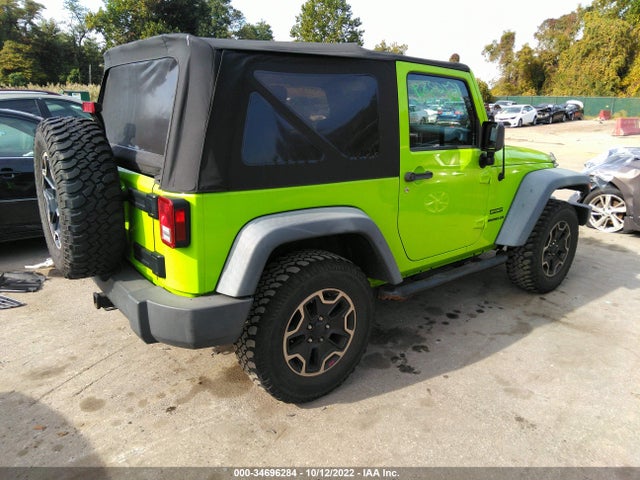 2012 JEEP WRANGLER SPORT VIN: 1C4AJWAG9CL217064