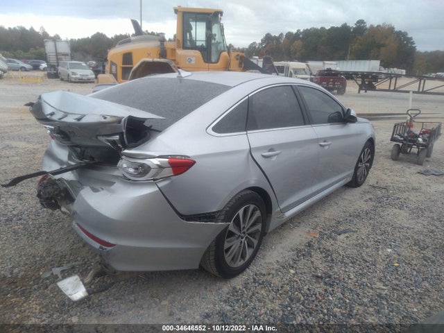 2015 HYUNDAI SONATA 2.4L SPORT VIN: 5NPE34AF6FH067687