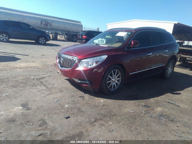 2016 BUICK ENCLAVE LEATHER VIN: 5GAKRBKD9GJ323835