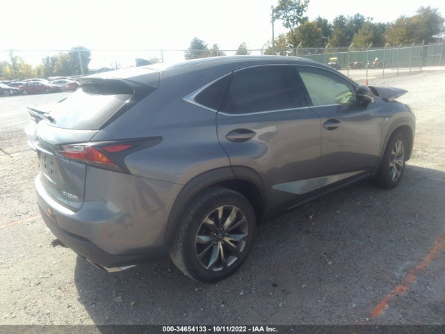 2016 LEXUS NX 200T VIN: JTJYARBZ5G2043261