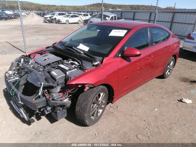 2018 HYUNDAI ELANTRA SEL VIN: 5NPD84LF7JH337934
