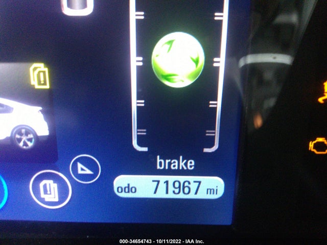 2012 CHEVROLET VOLT VIN: 1G1RD6E41CU102486