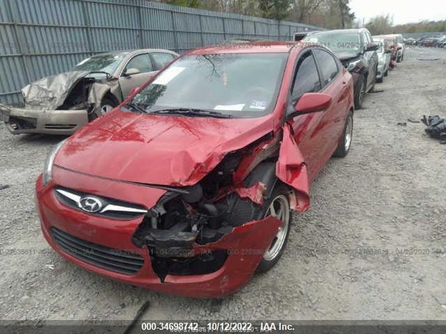 2014 HYUNDAI ACCENT GLS VIN: KMHCT4AE7EU687303