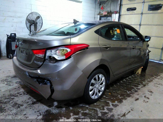 2011 HYUNDAI ELANTRA GLS PZEV VIN: 5NPDH4AEXBH034562