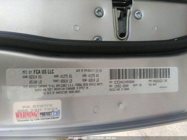Dodge Charger 2017 2C3CDXHG1HH546040 Image 11