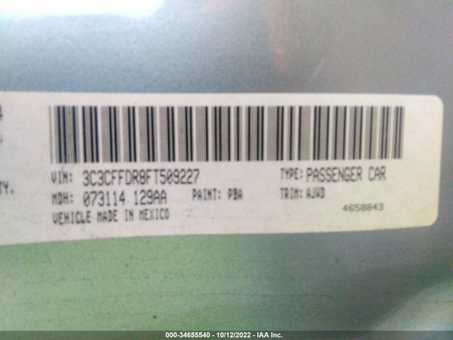 3C3CFFDR8FT509227 Fiat 500c Pop