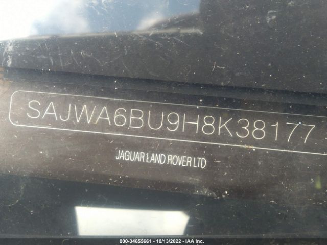 SAJWA6BU9H8K38177 Jaguar F-Type