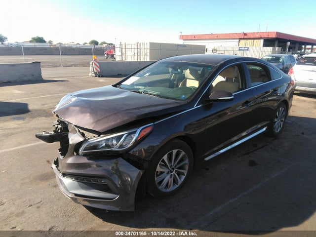 Hyundai Sonata 2.4l Sport 2015 5NPE34AF7FH045455 Image 2