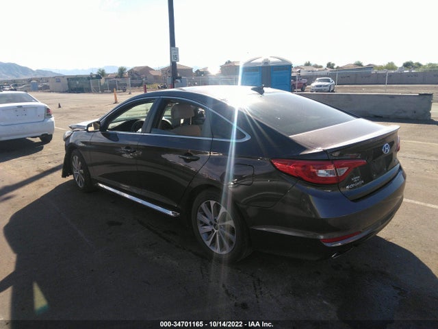 Hyundai Sonata 2.4l Sport 2015 5NPE34AF7FH045455 Image 4