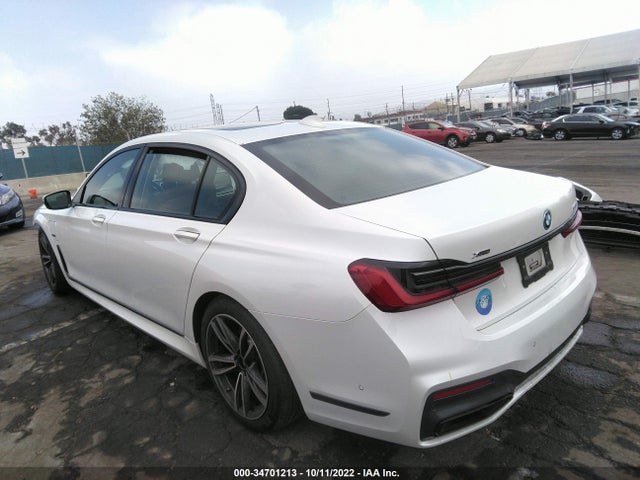 BMW 7 Series 745e Xdrive 2022 аукцион фото