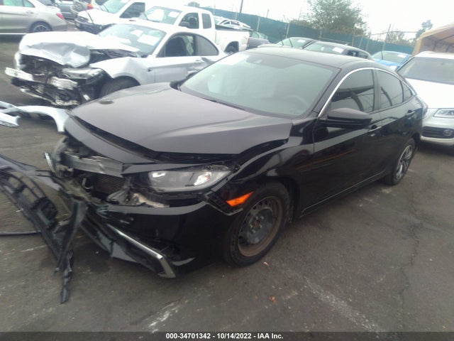 Honda Civic Sedan Lx 2019 2HGFC2F68KH509990 Image 2
