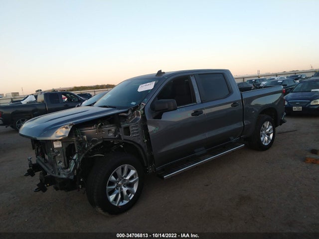 Chevrolet Silverado 1500 Ltd Custom 2022 1GCPWBEKXNZ184496 Image 2