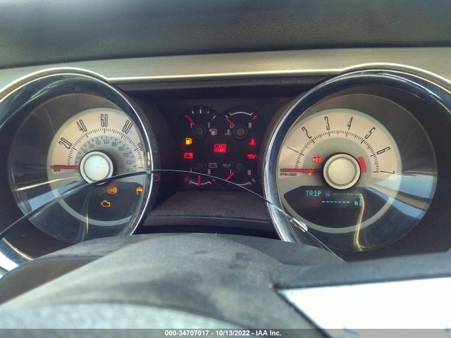 2010 FORD MUSTANG V6 VIN: 1ZVBP8ENXA5165014