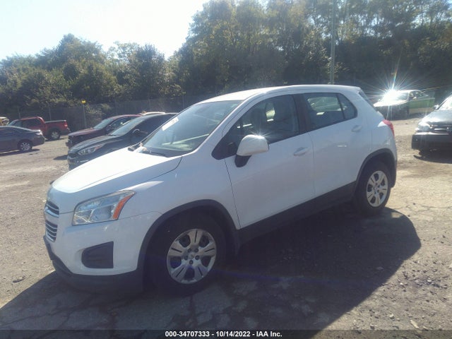 Chevrolet Trax 1ls 2016 3GNCJKSB5GL272617 Image 2