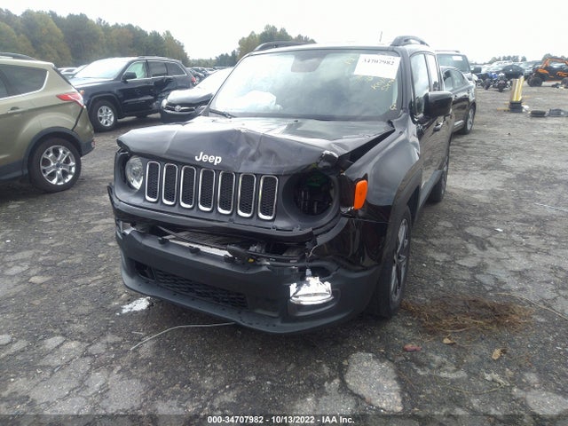 2016 JEEP RENEGADE LATITUDE VIN: ZACCJABT8GPD84900