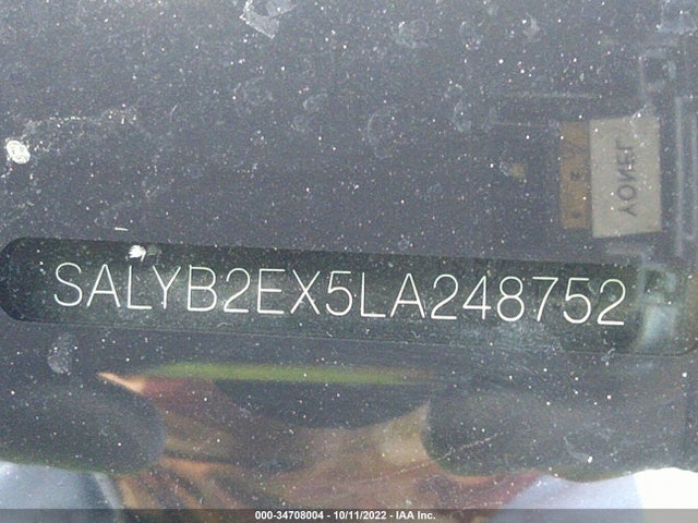 2020 Land Rover Range Rover Velar, VIN: SALYB2EX5LA248752