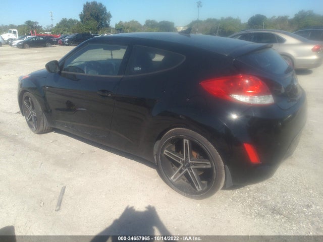 2013 HYUNDAI VELOSTER W/GRAY INT VIN: KMHTC6AD5DU148180