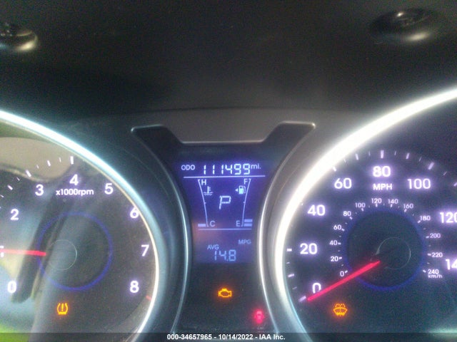 2013 HYUNDAI VELOSTER W/GRAY INT VIN: KMHTC6AD5DU148180