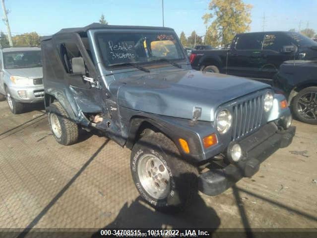 1998 JEEP WRANGLER SPORT VIN: 1J4FY19S9WP725118