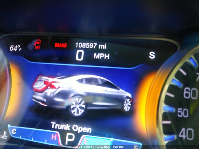 Chrysler 200 C 2015 1C3CCCCB3FN734053 Image 7