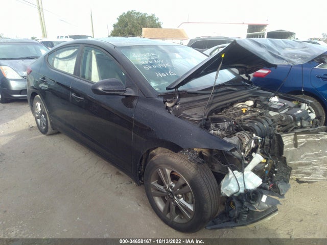 2018 HYUNDAI ELANTRA SEL VIN: KMHD84LF4JU628196