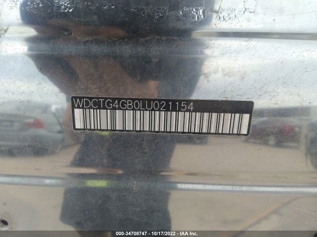 WDCTG4GB0LU021154 Mercedes-Benz GLA 250