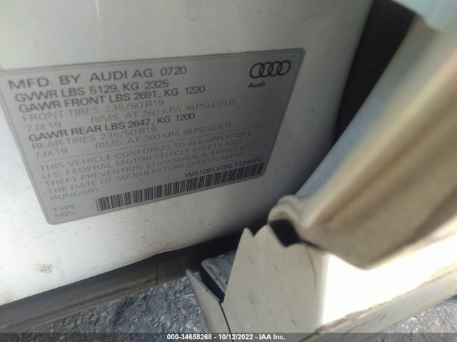 2020 Audi Q3, VIN: WA1DECF3XL1124954
