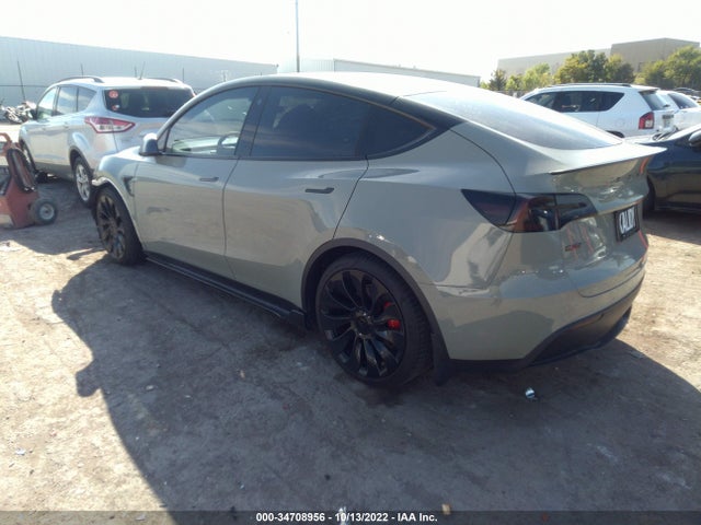 Tesla Model Y Performance 2021 5YJYGDEF5MF121665 Image 3