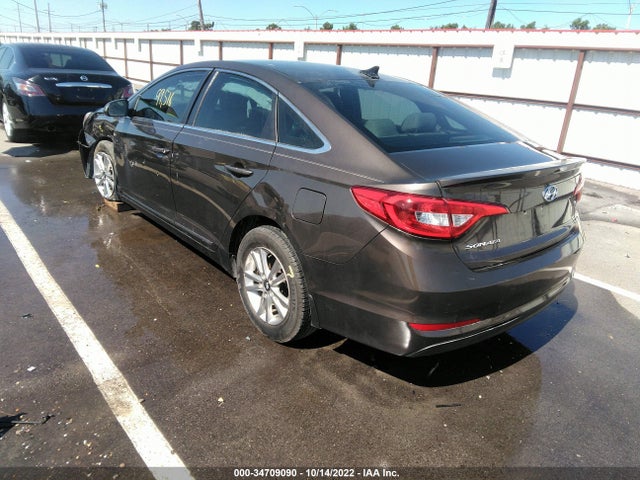 2016 HYUNDAI SONATA 2.4L SE VIN: 5NPE24AFXGH433297