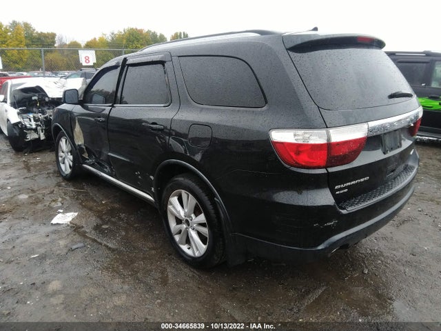 2012 DODGE DURANGO CREW VIN: 1C4SDJDT2CC122191