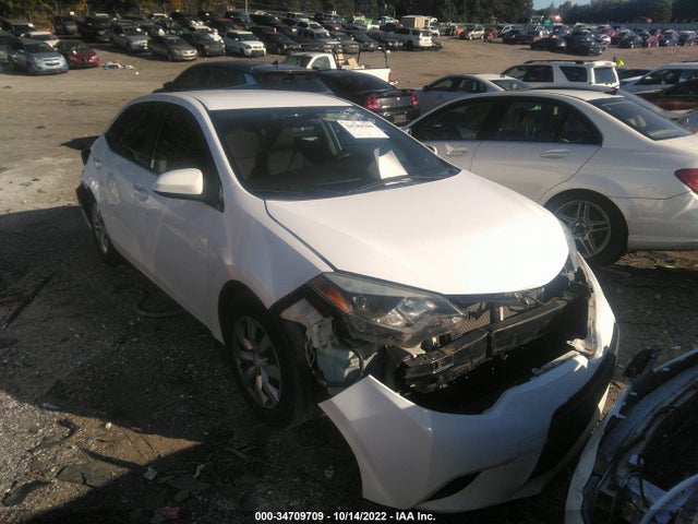 2014 TOYOTA COROLLA L/LE/S/S PLUS/LE PLUS VIN: 2T1BURHE8EC133944