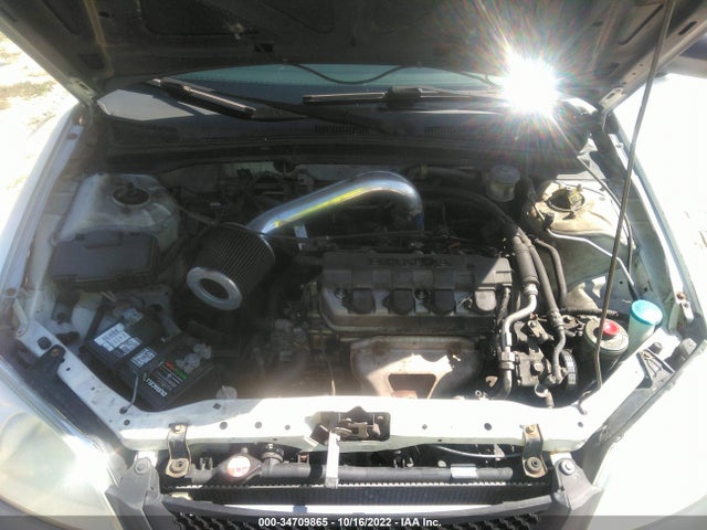 2001 HONDA CIVIC LX VIN: 2HGES16591H568500