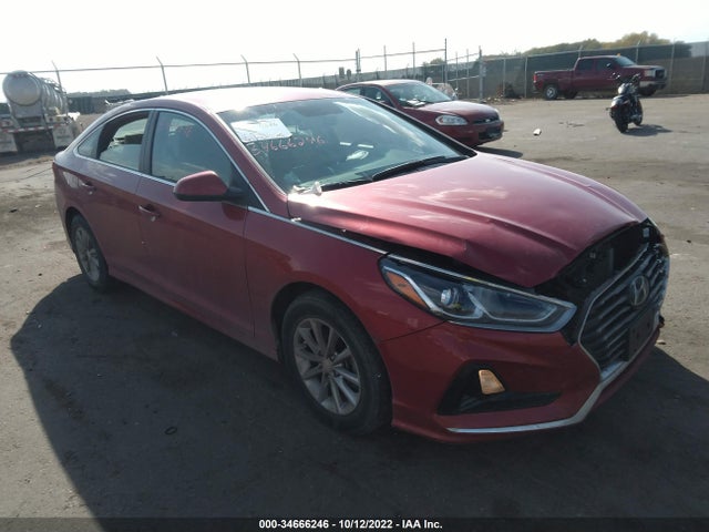 2019 HYUNDAI SONATA SE VIN: 5NPE24AFXKH817007
