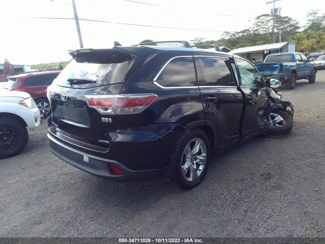 2016 TOYOTA HIGHLANDER HYBRID LIMITED VIN: 5TDDCRFHXGS014067